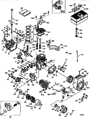 Engine (71/143) 143.978005 Diagram and Parts List for 143978005  Craftsman Engine