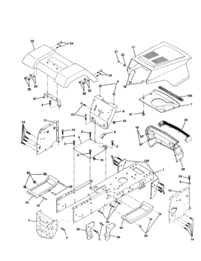 Part Location Diagram of 156275X011 Craftsman Dash slkscr,
