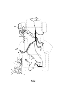 Diagram Diagram and Parts List for 917273810 Type 0 Craftsman Lawn Tractor