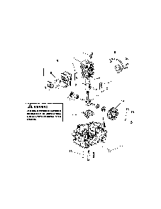 Cylinder Diagram and Parts List for 358740180  Craftsman Chainsaw