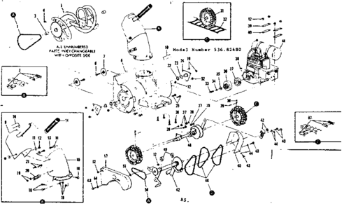 Part Location Diagram of 40339 Craftsman Washer