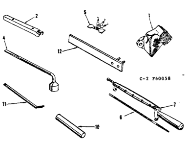 Optional Equipment Diagram and Parts List for 91760058  Craftsman Chainsaw