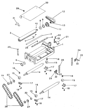 Part Location Diagram of 3845.00 Craftsman Bracket