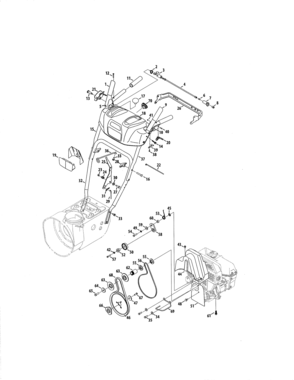 Part Location Diagram of 784-04053A Craftsman Pulley adapter