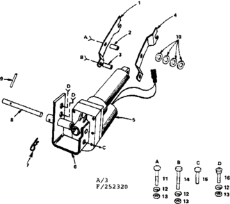 Part Location Diagram of 61P Craftsman Hex bolt, 5-pack