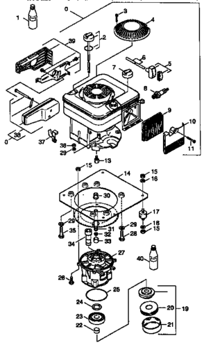 Engine Diagram and Parts List for 559741720  Craftsman Pressure Washer