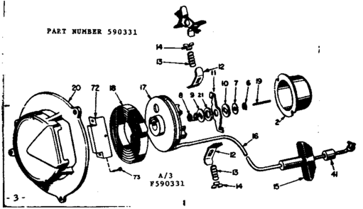 Part Location Diagram of 590261 Craftsman Spring