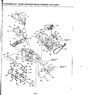 Part Location Diagram of 52194 Craftsman Blade