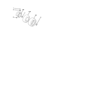 Wheels And Tires Diagram and Parts List for 917273644  Craftsman Lawn Tractor