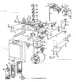 Part Location Diagram of 158A4 Craftsman Retain ring