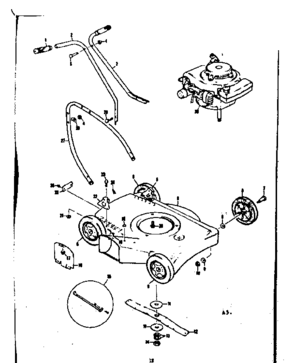 Part Location Diagram of 65801 Generac Muffler, Exhaust-4-inch Flange