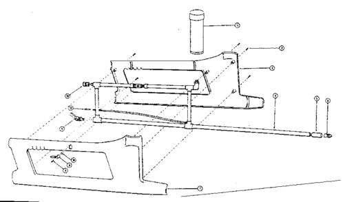Part Location Diagram of 1101-002 Craftsman Knob
