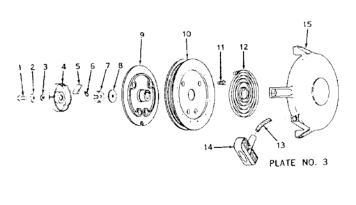 Rewind Starter No. 590405 Diagram and Parts List for 143579032  Craftsman Engine