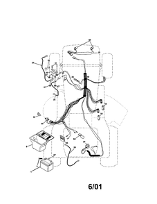 Diagram Diagram and Parts List for 917271644 Type 0 Craftsman Lawn Tractor