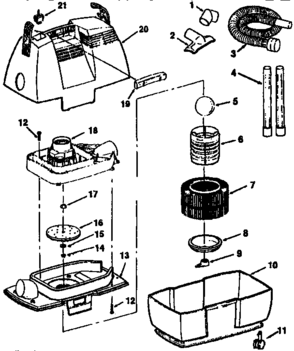 Part Location Diagram of 9-16921 Craftsman Nozzle