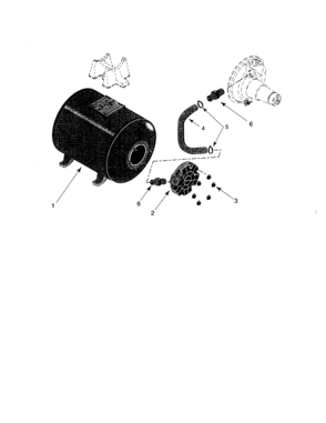 Tank Only Diagram and Parts List for 3902521  Craftsman Water Pump