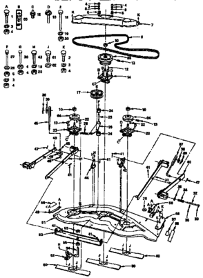 Part Location Diagram of 677H421 Craftsman Bracket