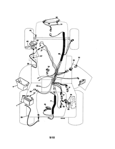 Diagram Diagram and Parts List for 917276180 Type 0 Craftsman Lawn Tractor