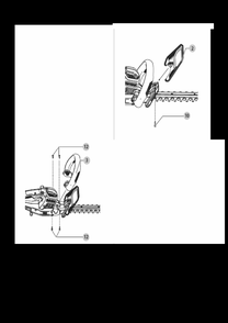 Diagram Diagram and Parts List for CMCHT810B Type 1 Craftsman Hedge Trimmer