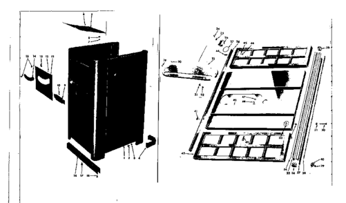 Part Location Diagram of 46025 Craftsman Base w/plate