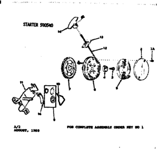 Unit Parts Diagram and Parts List for 143254082  Craftsman Engine