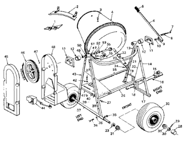 Part Location Diagram of 7426 Craftsman Owner's manual