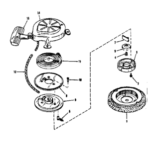 Carburetor No. 29168 (mg-132) Diagram and Parts List for 14315301  Craftsman Engine