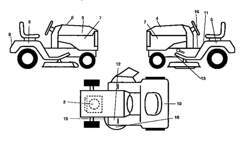 Part Location Diagram of 163203 Craftsman Decal deck