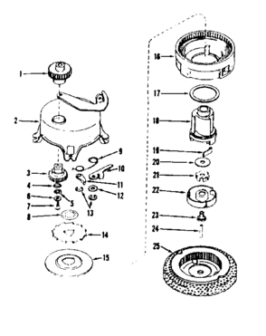 Walk N Start Starter No. 30402 Diagram and Parts List for 143501251  Craftsman Engine