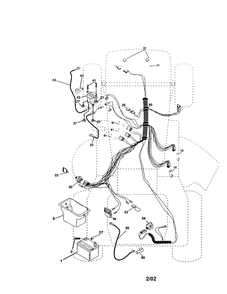 Diagram Diagram and Parts List for 917272083 Type 0 Craftsman Lawn Tractor