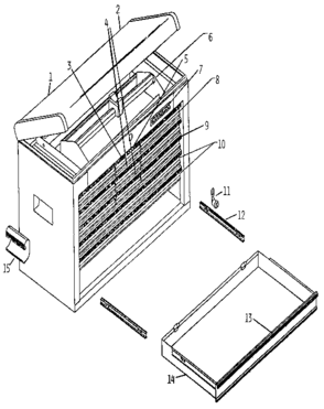 Part Location Diagram of M8860A4 Craftsman Dwr pull