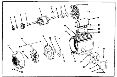 Part Location Diagram of 64193 Craftsman Stator stud