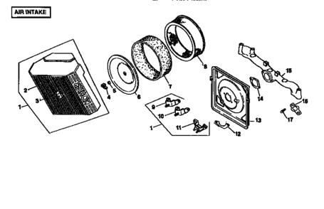 Engine Cv22s-67515 (71,501) Diagram and Parts List for 917251370  Craftsman Lawn Tractor