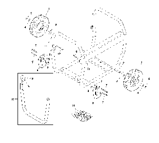 Part Location Diagram of 84001997 Briggs and Stratton Handle