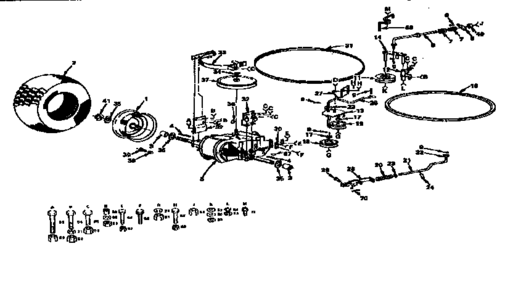 Part Location Diagram of 678H296 Craftsman Variator arm