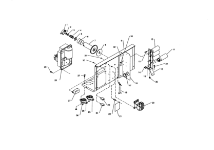 Part Location Diagram of 190102 Craftsman Buss bar, negative