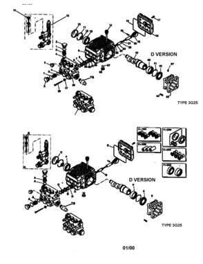Pump Pk16642 Diagram and Parts List for 919762500  Craftsman Pressure Washer