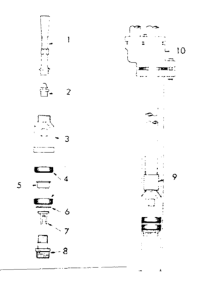 Single Pipe Jets Diagram and Parts List for 39025162  Craftsman Water Pump