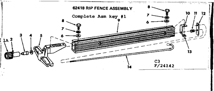 Part Location Diagram of 60067 MTD Plate-Two Hole