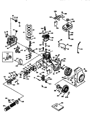 Part Location Diagram of 305884 Craftsman Govenor spool