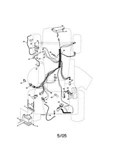 Diagram Diagram and Parts List for 917275684 Type 0 Craftsman Lawn Tractor