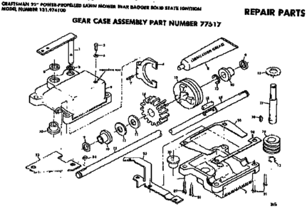 Part Location Diagram of 77535 Generac Engine End Top Brace