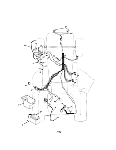 Diagram Diagram and Parts List for 917273383 Type 0 Craftsman Lawn Tractor