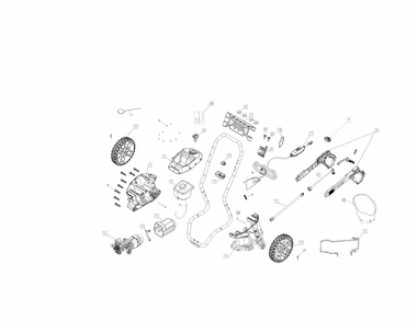 Part Location Diagram of N742607 DeWALT CORD CLAMP