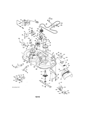 Part Location Diagram of 585323901 Husqvarna Bearing