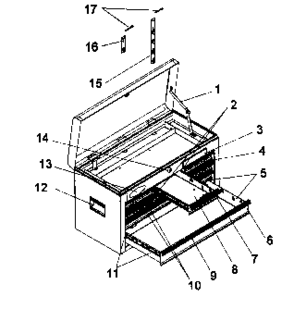 Part Location Diagram of A17651A1-DGE Craftsman 3