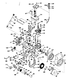 Part Location Diagram of 754260 Tecumseh SHORT BLK H
