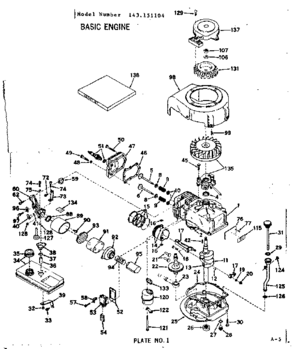 Part Location Diagram of 450208 Craftsman Filter body