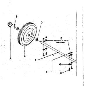 Undercarriage Assembly For 30 Gallon Cart Diagram and Parts List for 98545015  Craftsman Sprayer