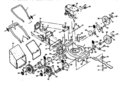 Part Location Diagram of 83159 Craftsman Upper handle